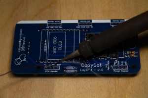 Soldering the PCB